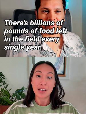 Billions of pounds of food rot in the field every year, and it's not because nobody wants it. Farmers can't afford to harvest crops they haven't sold.